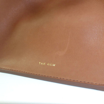 ザ・ロウ （The Row） Soft Margaux 10 ソフトマルゴー 2wayハンド ショルダー バッグ DARK CUIR W1190（新品）_画像4