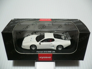 ( ограниченный выпуск ) Kyosho 1/64 хобби route специальный цвет Ferrari 512BB LM белый // сиденье красный 