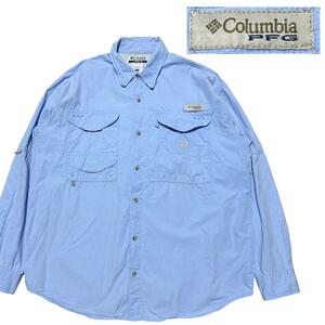 【訳あり品】Columbia コロンビア PFG コットン フィッシングシャツ