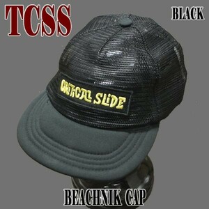 TCSS/ザクリティカルスライドソサイエティ BEACHNIK CAP BLACK CAP/キャップ HAT/ハット 帽子