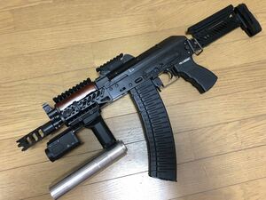 LCT AKS74UN NV フルメタル タクティカル カスタム ZENIT AKS 74 AK 47 105 ストック ロシア DTK-1 PT-1 TWI マガジン B-11 B-12 電動ガン