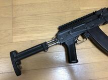 LCT AK74 電動ガン カスタム スチール フレーム STK ストック VFC GHK AKM AKS74N AKS74U E&L AKMS AKS74UN NV 東京マルイ 47 ロシア ソ連_画像5