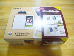 * new goods FUJIFILM Fuji film [ smartphone de Cheki ]instax SHARE SP-2 [Shacolla Kit( car kola kit )][ limitated model ] stock remainder barely 