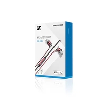 ◆新品未開封 ゼンハイザー SENNHEISER カナル型有線イヤホン MOMENTUM In-Ear I(M2-IEI-RED) [iPhone用リモコン付/レッド] 保証付_画像3