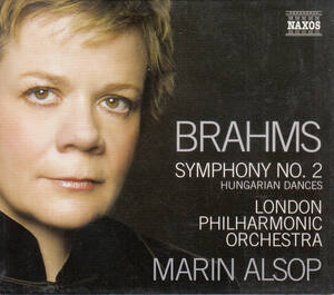 ◆送料無料◆ブラームス：交響曲第2番、ハンガリー舞曲集～マリン・オルソップ、ロンドン・フィル v7046