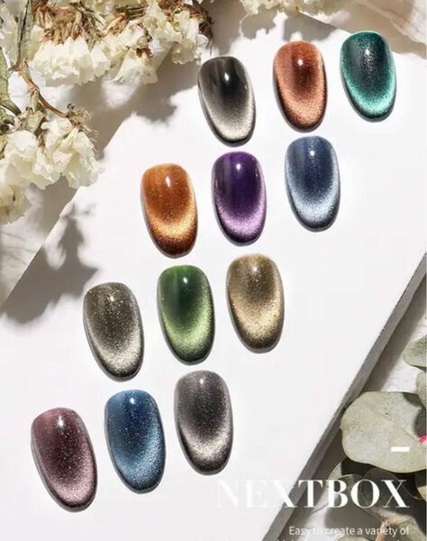 ANNIES Glitter 11D Cat Eye Gel 全12Color ①ページ目