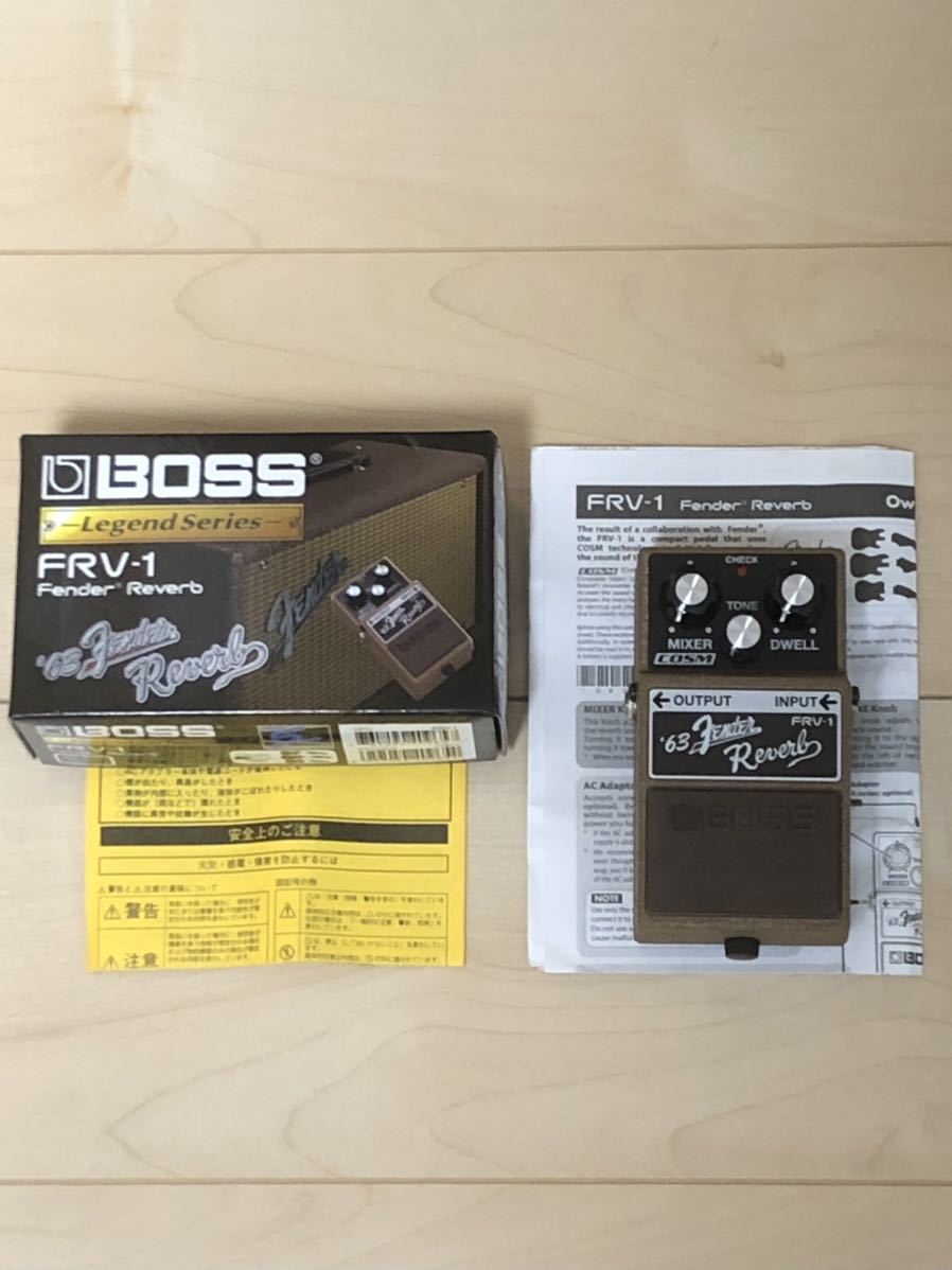 ヤフオク! -「boss fender reverb frv-1」の落札相場・落札価格