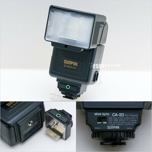 SUNPAK B 3600 DX Canon FD用シュー(CA-2D) TL-8付 動作OK [0816]