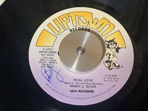 MARY J. BLIGE!REAL LOVE 7 -inch 45 original 
