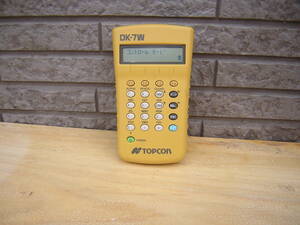 TOPCON トプコン DK-7W データエントリーキーボード 