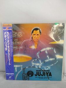 R0188【LD・レーザーディスク　バディ・リッチ　MR. DRUMS BUDDY RICH LIVE ON KING STREET】