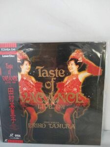 R0192【LD・レーザーディスク　田村英里子　Taste of VACANCE LIVE 1991】