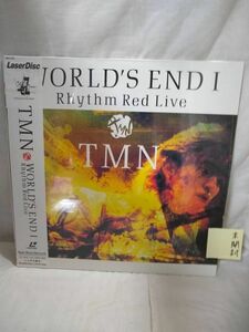 R0217 LD・レーザーディスク　TM NETWORK WORLD'S END 1 RYHTHM RED LIVE　未開封