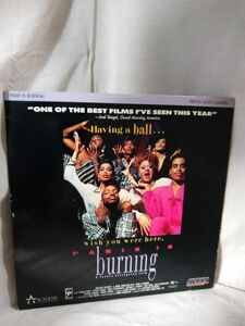 R0276 LD・レーザーディスク　Paris Is Burning　パリが燃えている　Jennie Livingston Dorian Corey　LGBTQ Drag Queen Voguing Gay