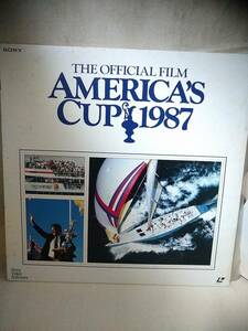 L9205 LD* laser disk AMERICA'S CUP 1987 THE OFFICIAL FILM yacht race 