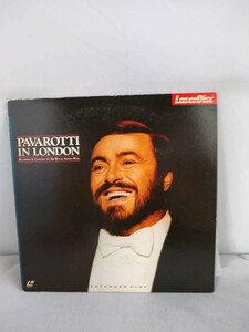 R0371 【LD・レーザーディスク　PAVAROTTI IN LONDON　パヴァロッティ】