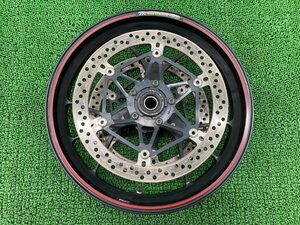 1199paniga-reS front wheel ZDMH802JADB011*** Ducati original used Marchesini 17×3.50 aluminium paint material . bend less 