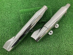 FXSTC1340 サイレンサーマフラー 65855-95/65898-95 ハーレー 純正 中古 バイク 部品 65855-95 65898-95 ソフテイルカスタム EVO エボ