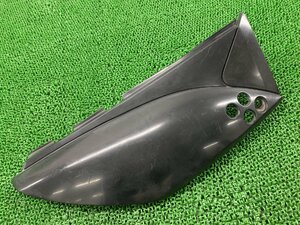 Dトラッカー125 KLX125 サイドカバー 右 黒 36001-0217 カワサキ 純正 中古 バイク 部品 LX125D LX125C 割れ欠け無し 品薄 希少品