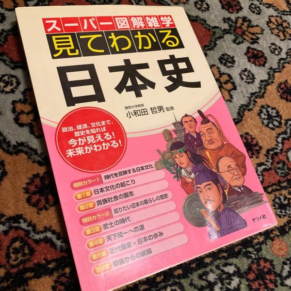 見てわかる日本史　政治、経済、文化まで、歴史を知れば今が見える！未来がわかる！ （スーパー図解雑学） 小和田哲男／監修