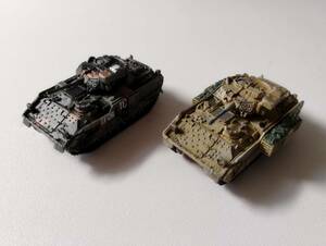 1/144 M2A2 ブラッドレー歩兵戦車 M3A2 騎兵戦車 マイクロアーマー 第5騎兵師団第３大隊ボスニア1996 第1機甲師団第3旅団バグダッド2003