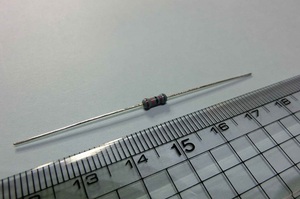  strut Lead metal film resistance (10ps.@) 18kΩ 1/4W ±1% 50ppm/*C MF1/4CC1802F (KOA) ( exhibit number 321)