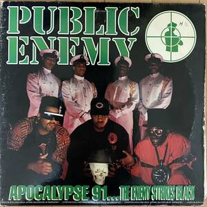 PUBLIC ENEMY/apocalypse 91 ... the enemy strikes black LP