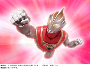 Bandai Soul Web Store Ultra Act Ultra-Act Ultraman Gaia &amp; Xig Fighter установил новый нераскрытый