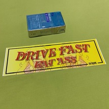 SO SCARE ★DRIVE FAST CLASSY★　スラップ　ステッカー　USDM　ソー スケア　とても怖い_画像1