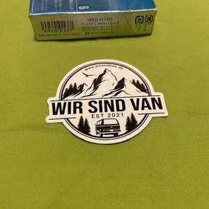 xs・・・様専用　2枚　VANLIFE UNIT ★WIR SIND VAN★ ステッカー バンライフユニット　ヴァナゴン T3　VWBUS VW フォルクスワーゲン