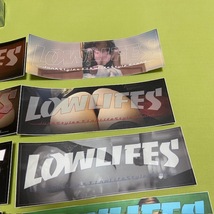 LOWLIFES★10枚セット★バンパーステッカー USDM スラッシャー thrasher ローライフスタイル_画像3