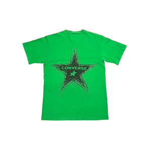 【送料無料】USA製 90s CONVERSE ONE STAR Tシャツ グリーン vintage 古着 オールドスクール オールドスケート