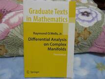 （洋書）Differential Analysis on Complex Manifolds (Graduate Texts in Mathematics 65)_画像1