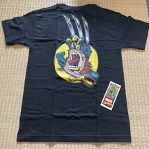 未使用品 コラボ マーベルコミックス ウルヴァリン tシャツ ブラック Sサイズ スクリーミングハンド SANTA CRUZ サンタクルーズ_画像1