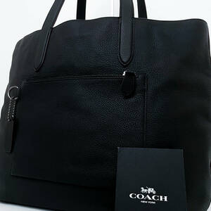 【超高級品■定価11万】メトロポリタン COACH コーチ ビジネス バッグ ブリーフケース A4 トート レザー メンズ レディース ブラック