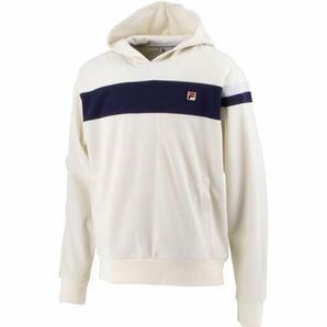 FILA フィラ テニスウェア テニスフーディー プルパーカー VM5587 ホワイト(白色) メンズL 新品