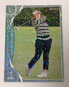 宮里美香2022 EPOCH エポック JLPGA 女子ゴルフ TOP PLAYERS レギュラーパラレル版カード
