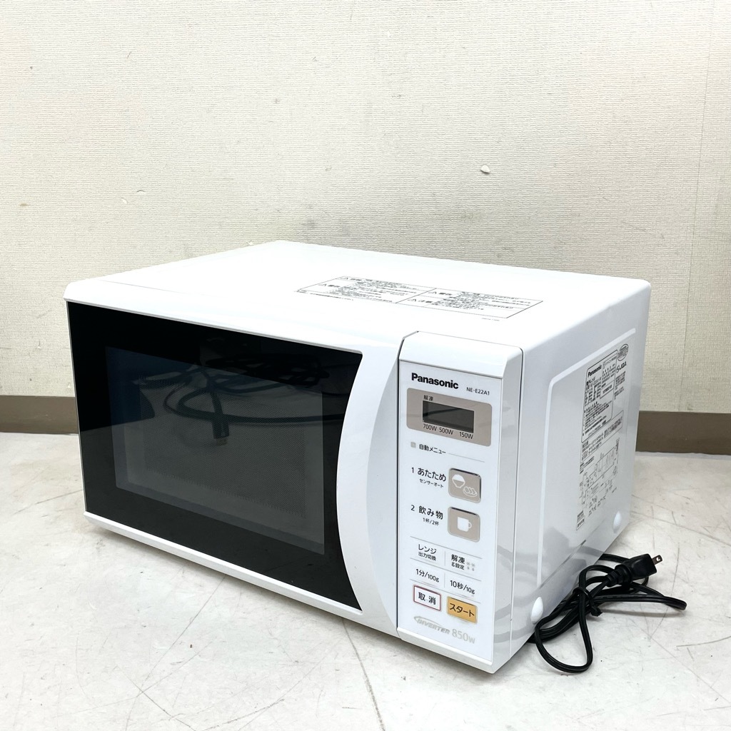 ヤフオク! -「パナソニック 電子レンジ ne-e22a1-w ホワイト」の落札