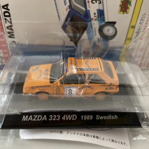 CM's 1/64 ラリーカー コレクション SS.15 MAZDA マツダ 323 4WD 1989 #8 Swedish シーエムズ