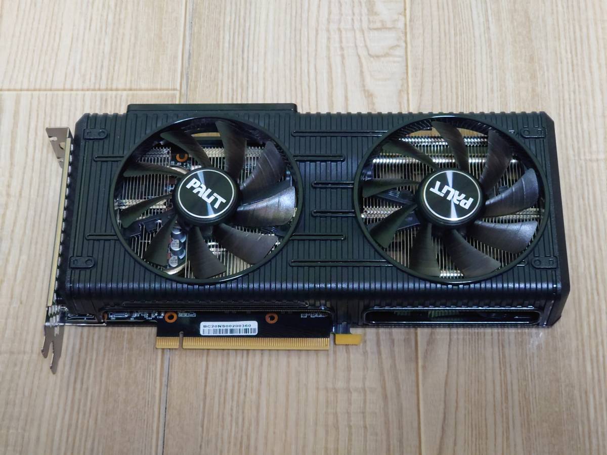 ☆中古美品Palit GeForce RTX3060Ti Dual | JChere雅虎拍卖代购