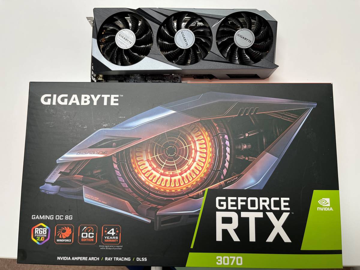 GIGABYTE RTX 3070 GAMING OC 8G (中古品:一部難有り) | JChere雅虎