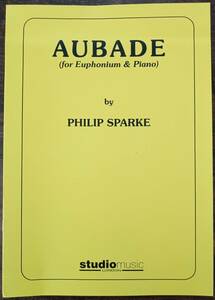  free shipping euphonium musical score Philip * Spark : night opening. .( over do) audition possible euphonium & piano 