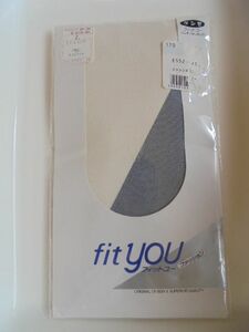 新品 レトロ パンティストッキング fit you オフホワイト L