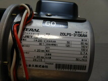 (部品販売) 4未使用品 ホシザキ 20LPS-3106AM すすぎ ポンプ JW-400TUF3 食器洗浄機 用 3相200V 60Hz W20D15H14.3cm 3.0kg リンス_画像4