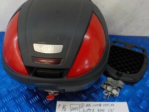 D271●○（２）中古　バイク用　リアボックス　トップケース　GIVI　ジビ　5-8/2（ま）★