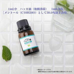 送料無料！NEW！P.L.O ハッカ油 [食品添加物規格] 20ml ×10本セット 高級和種薄荷 遮光瓶入り Z08の画像6