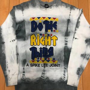 DO THE RIGHT THING スウェット 90s ビンテージ 40acres spike lee スパイクリー RAP TEE Wu-tang Clan N.W.A. ICE CUBE 2pac ヒップホップ