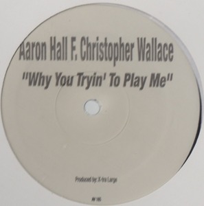 【廃盤新品未開封12inch】AARON HALL/Why You Tryin' To Play Me 