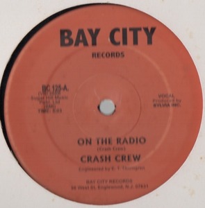 【廃盤12inch】CRASH CREW / ON THE RADIO