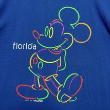 90s WALT DISNEY MICKEY ディズニー ミッキー Tシャツ オールド ビンテージ_画像3